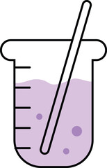 Chemical Tube laboratory Vector Art