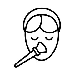 face makeup icon