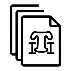 symbol Line Icon