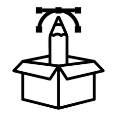 box Line Icon