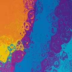 abstract colorful background with circles