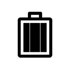 battery charger isolated on white background