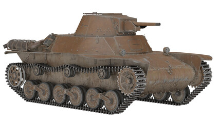 3d rendering armored tank  © santiago