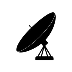 satellite dish on a white background