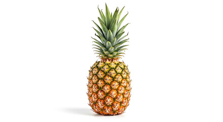 pineapple on white background