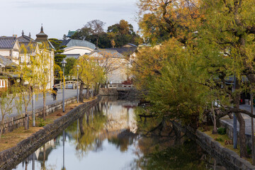 日本の風景・秋　岡山県倉敷市　倉敷美観地区