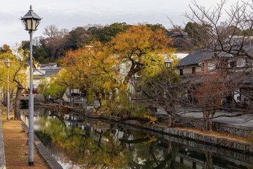 日本の風景・秋　岡山県倉敷市　倉敷美観地区