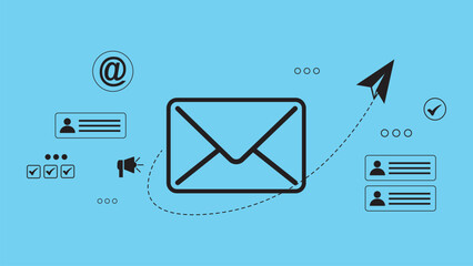  Digital marketer using email marketing tools on laptop and smartphone, sending newsletters and analyzing campaign performance to engage subscribers and grow business through personalized content.	