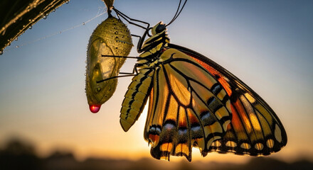 butterfly on the ground