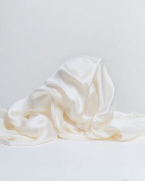 Sustainable Viscose Rayon Fabric Modern Draped Textile for Eco-Friendly Fashion Advertising and Marketing Content