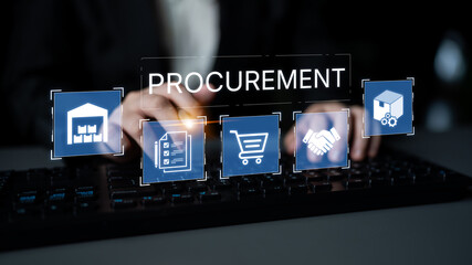 The business procurement process for strategic sourcing. This includes purchasing, supply chain...
