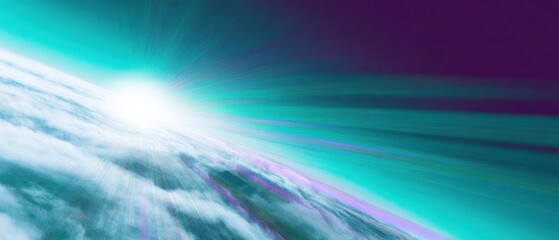 Tropical Plasma Sunset Intense Extreme Heat and Global Warming Visual for Environmental Advertising and Editorial Use