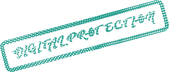 Official digital protection security stamp for comprehensive cyber defense and online safety assurance