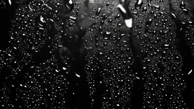 rain drops on the window