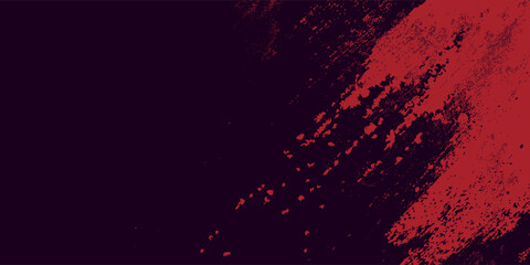 Halftone dots red and blue color pattern gradient grunge texture background. Dot pop art comic sport style vector illustration.