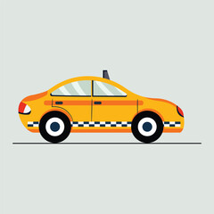 Taxi Illustration Vector