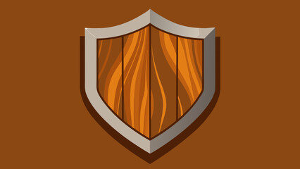 Metallic teak wood wall seamless background design