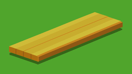 Realistic Bamboo Plank 3D Render Texture