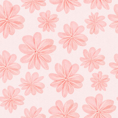 watercolour flower all over with seamless pattern . make for girls,boys, women,baby,etc.