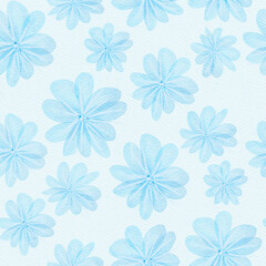 watercolour flower all over with seamless pattern . make for girls,boys, women,baby,etc.