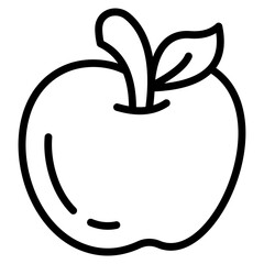 Apple Icon Element For Design