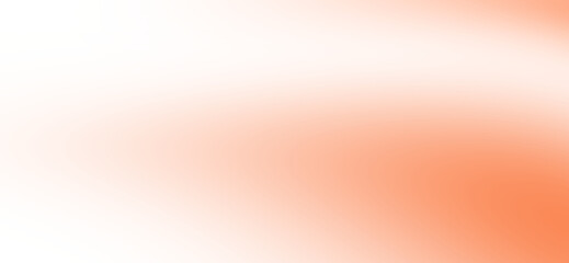 Bronze orange soft gradient blur on transparent PNG