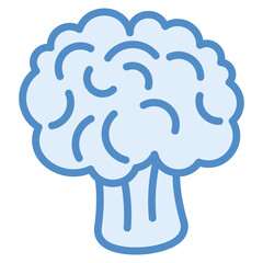 Broccoli Icon Element For Design