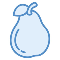 Obraz premium Pear Icon Element For Design