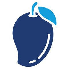 Mango Icon Element For Design