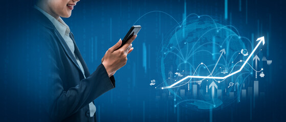 Strategic business planning drives growth, expansion, and innovation using metrics and roadmaps to...