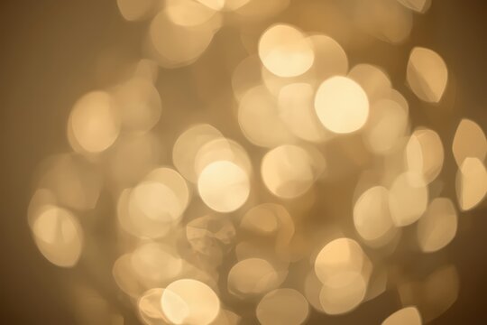 Golden Holiday Glow Abstract Wallpaper