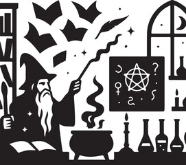 "Magic - Minimalist and Flat