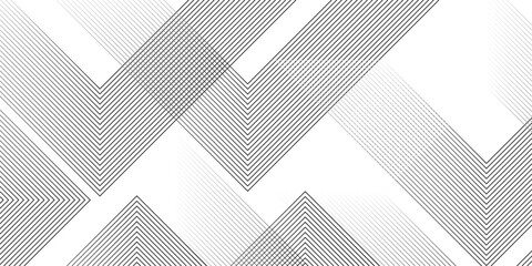 Geometric diagonal oblique vector curve gradient black and white graphic stripe line. Repeated fine diagonal lines Thin slash line stripes diagonal vector elegant background	
