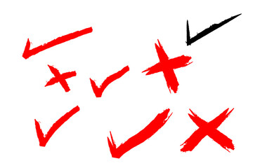 tick and no, wrong silhouette1