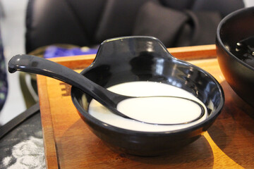 cup of coffee with milk