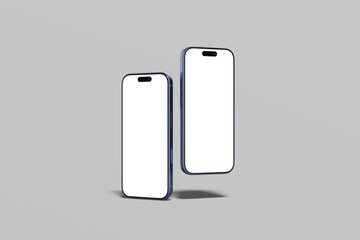 Phone Screen Blank Mockup