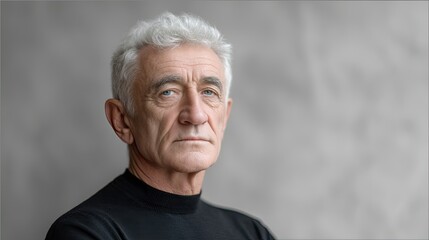 portrait of a senior man