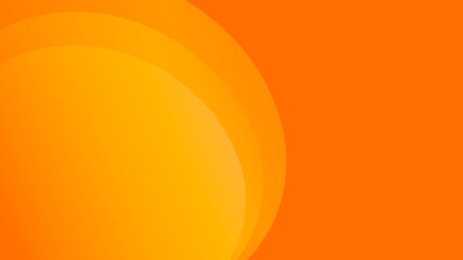 Modern warm orange gradient curve abstract background for business presentation banner design.