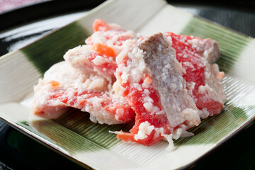 飯寿司（紅鮭）