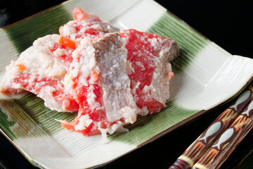 飯寿司（紅鮭）