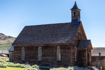 Scene from the abandoned ghost town of Body, California.