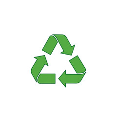 Obraz premium Circular Economy Paper Recycling Arrows Isolated Object 