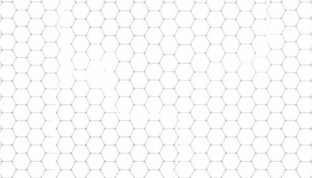 Abstract hexagonal grid pattern