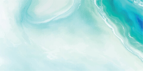 Abstract watercolor background with fluid blue and green hues creating a dreamy and calming backdrop perfect for graphic design projects
