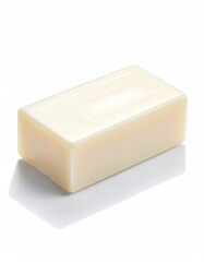Off-white rectangular bar of soap