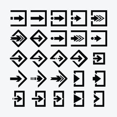 Login and Sign In Icons