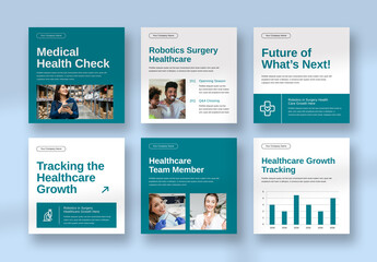 Medical Health Social Media Post Layout