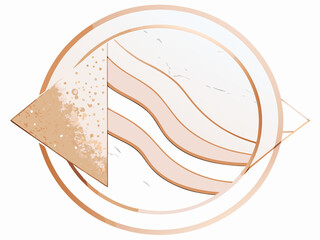 Vector illustration of an abstract background