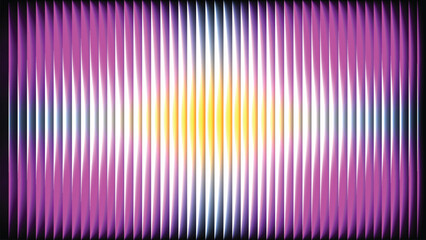 Vibrant Gradient Light Abstract With Purple Stripes And Bright Yellow Center Glow For Modern Visuals