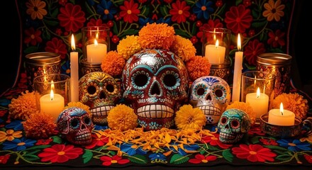 Dia de los Muertos Altar Celebration